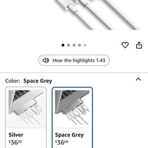 USB-C Hub Adapter - Space Grey